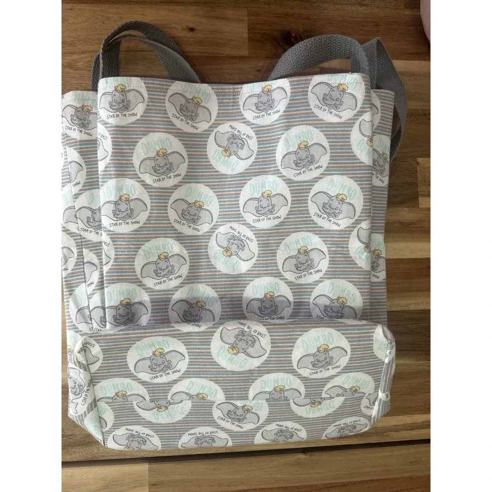 DISNEY JAPAN DUMBO TOTE HAND BAG SHOULDER CANVAS Star Of The Show‎